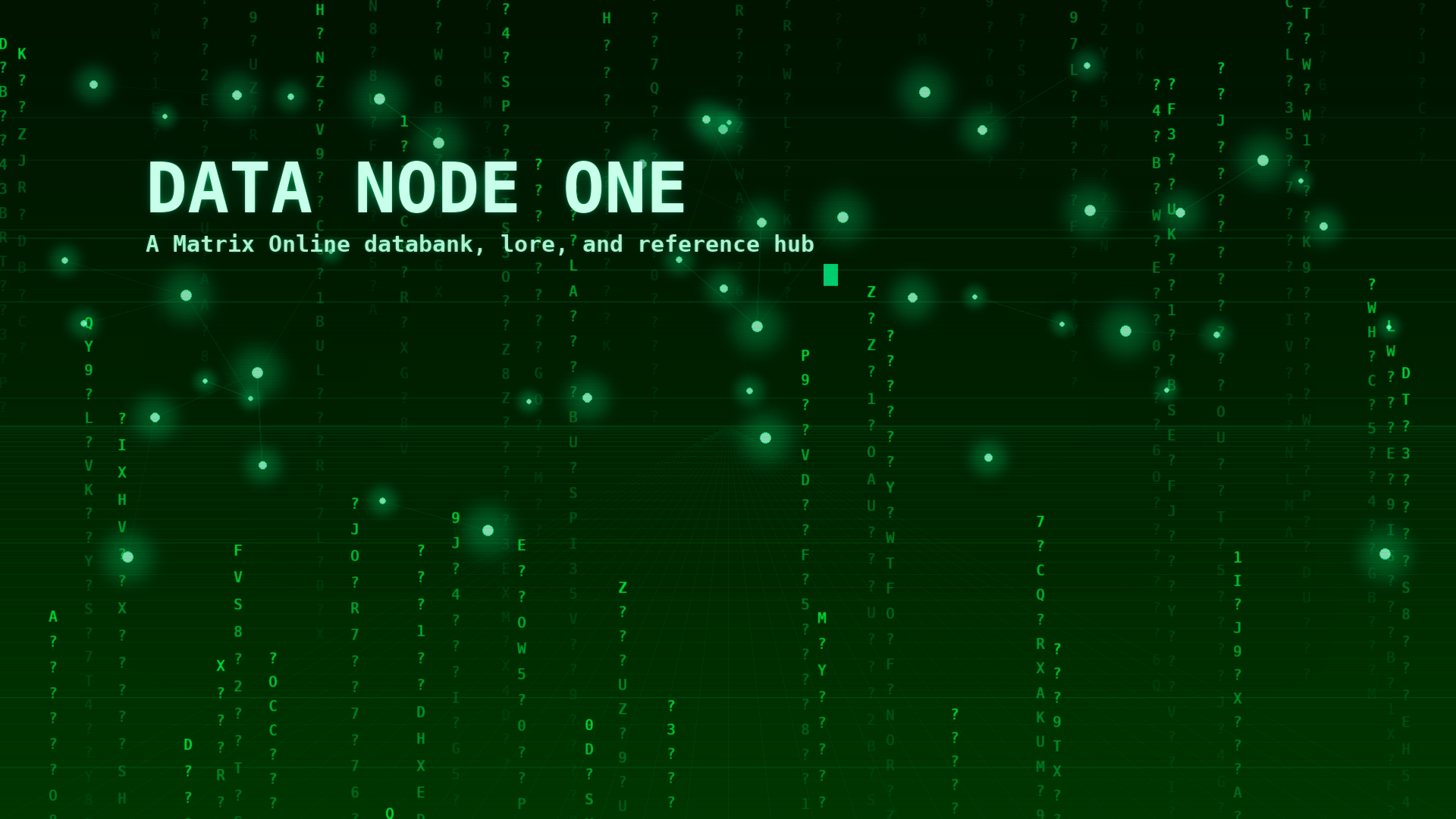 Data Node One